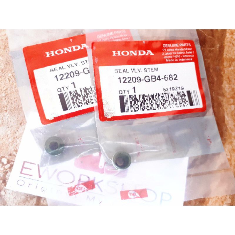 Sil Seal Klep set - Vario Beat Scoopy Verza Mega Pro New Monoshock Asli Honda 12209GB4682