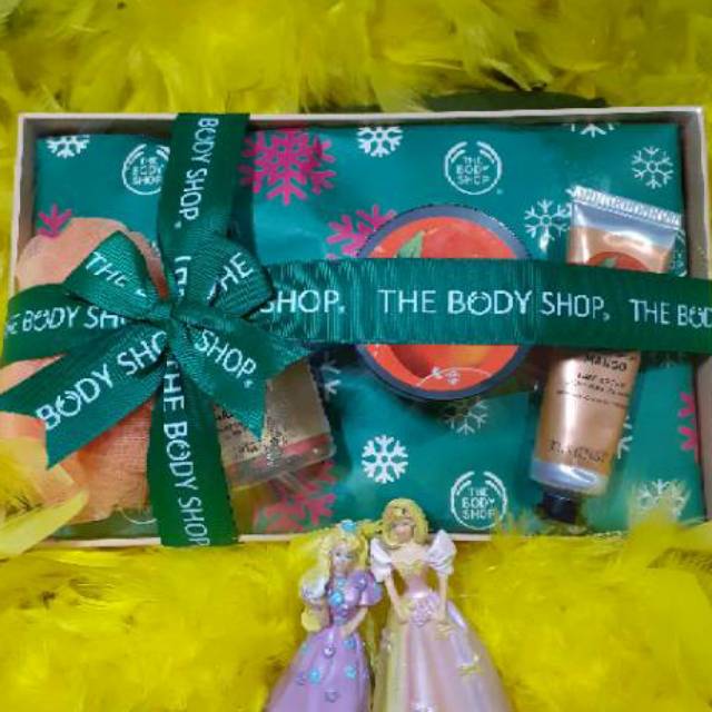 Gift set the body shop mango / gift set mango the body shop / gift set ORIGINAL THE BODY SHOP