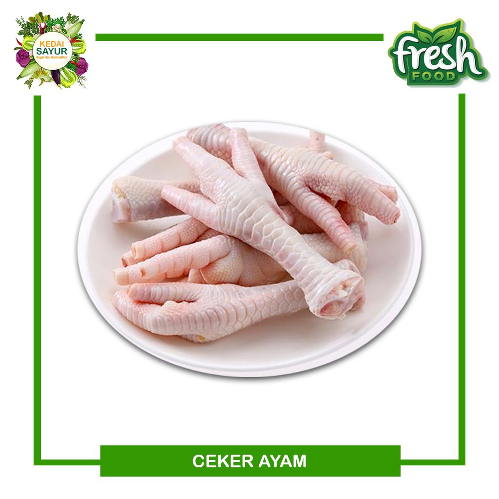 

Ceker Ayam Besar Segar 500 Gram - Gerai Sayur Ayam Segar Depok