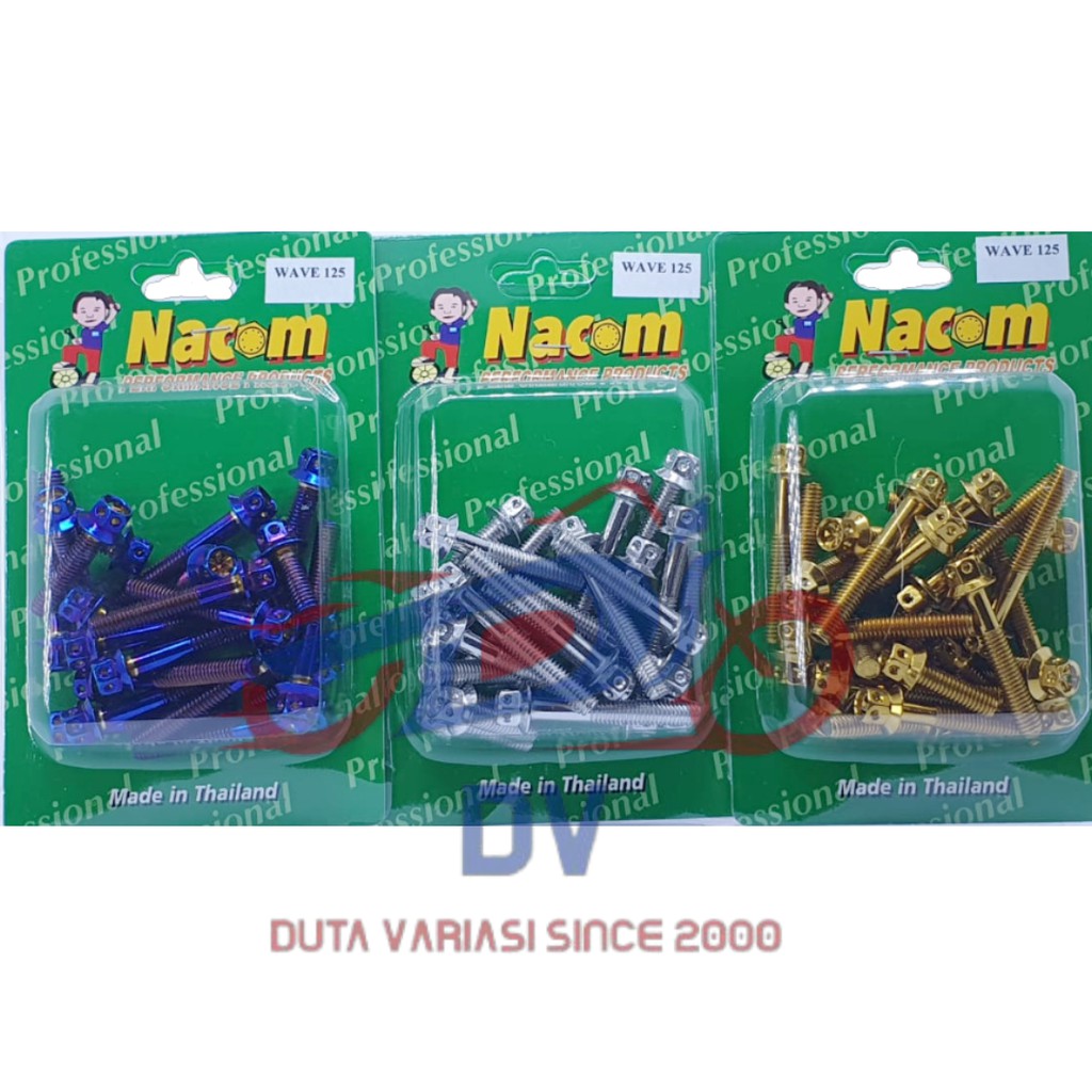 NACOM DV BAUT KALTER / BLOCK MESIN WAVE 125