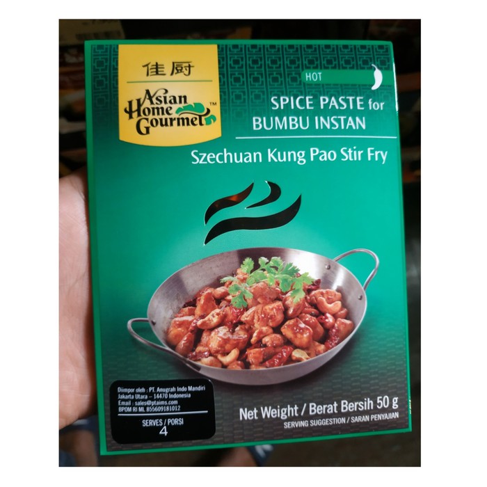 

Asian home gourmet Bumbu Instan Szechuan Kung Pao Stir Fry /pics