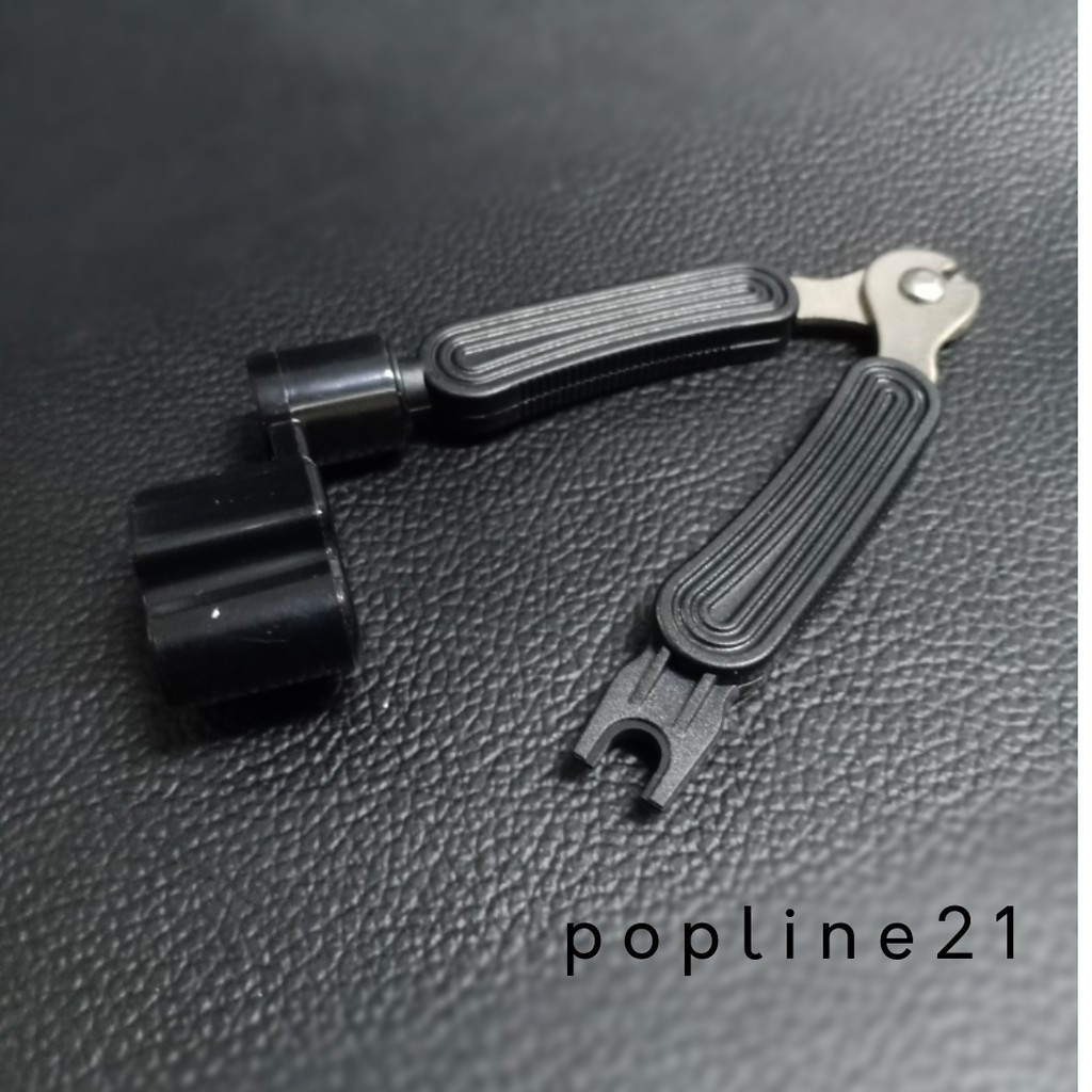 3in1 String Changer - Peg Winder String Cutter Bridge Pin Puller - Hitam