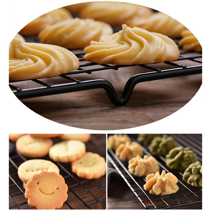 Mi.more Cooling Rack Grill Rak Cake Pendingin Kue Tatakan Peralatan Baking Besar 40.5x25.5cm