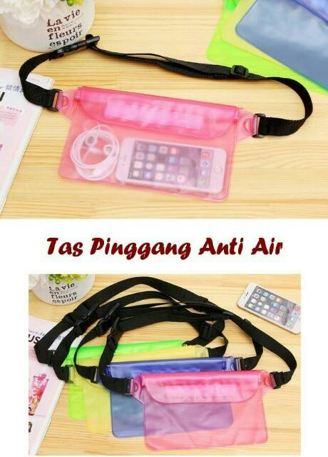 TAS PINGGANG ANTI AIR WATERPROOF BAG ok  good quality