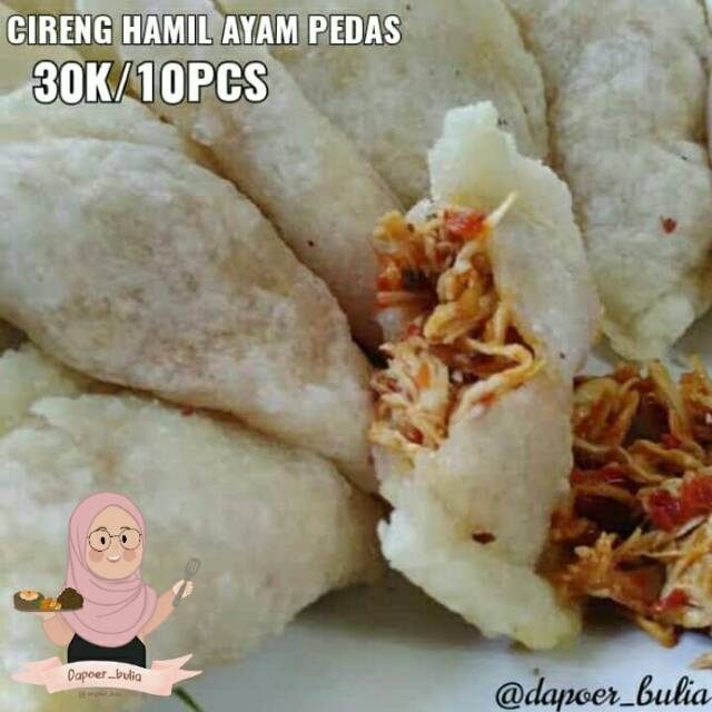 

Cireng hamil ayam pedas