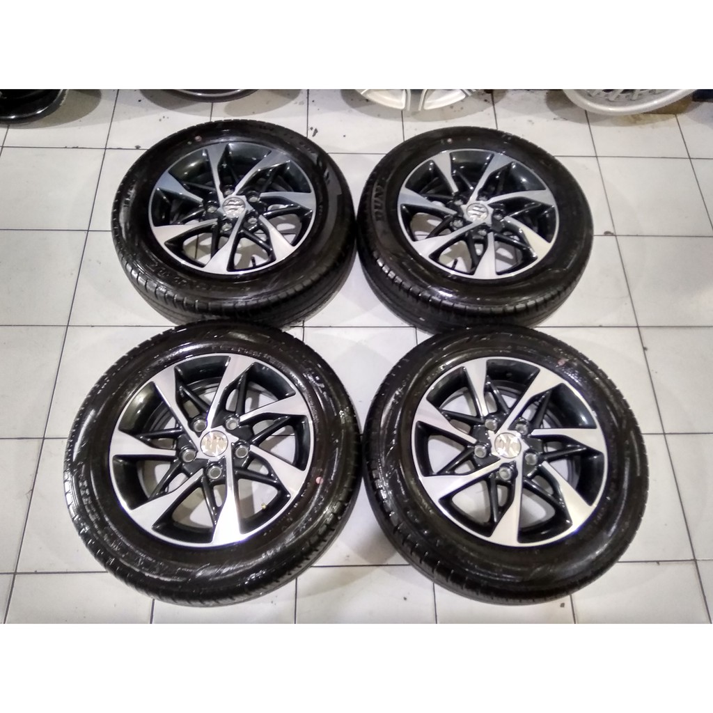Tersedia Velg Seken Ertiga Sporty ring 15x5 et 45 plus ban 185 65 dunlop r15