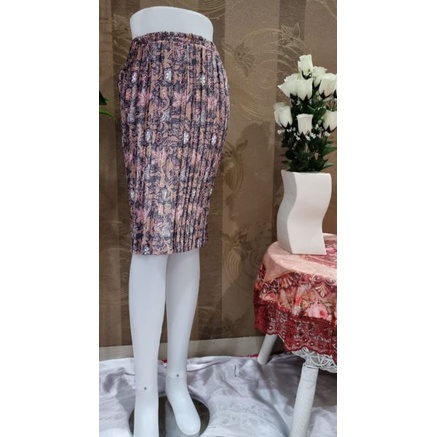 Rok prisket pendek 4 /rok batik /rok pesta /rok seragam