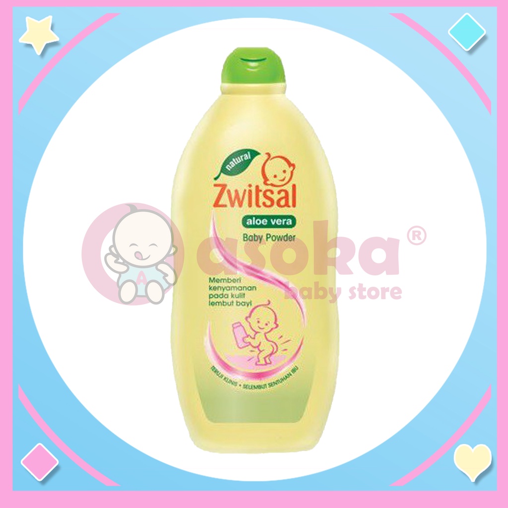 Zwitsal Baby Powder Aloe Vera 300gr ASOKA