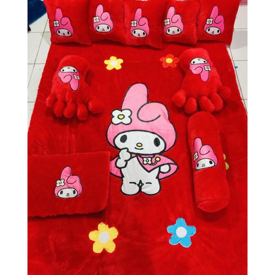 Fullset Karpet Rasfur Karakter My Melody