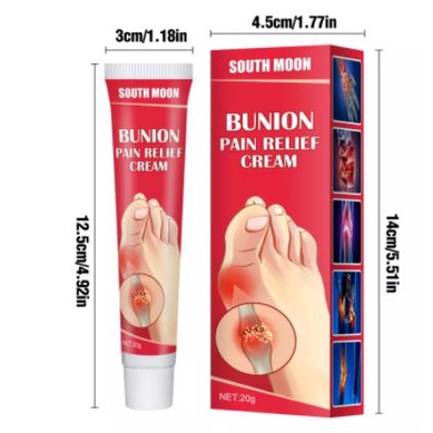 Salep Bunion Pain Relief Cream Splint Jari Kaki Hallux Valgus Pengobatan Arthritis Lutut, Pereda Nyeri Pada Sendi