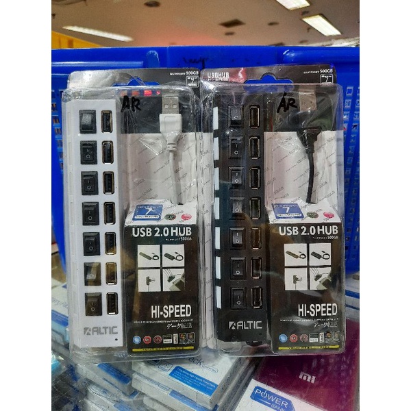 Usb Hub 7 Port  7port LED switch on off /  Usb Hub 4 Port 2.0 Murah Meriah