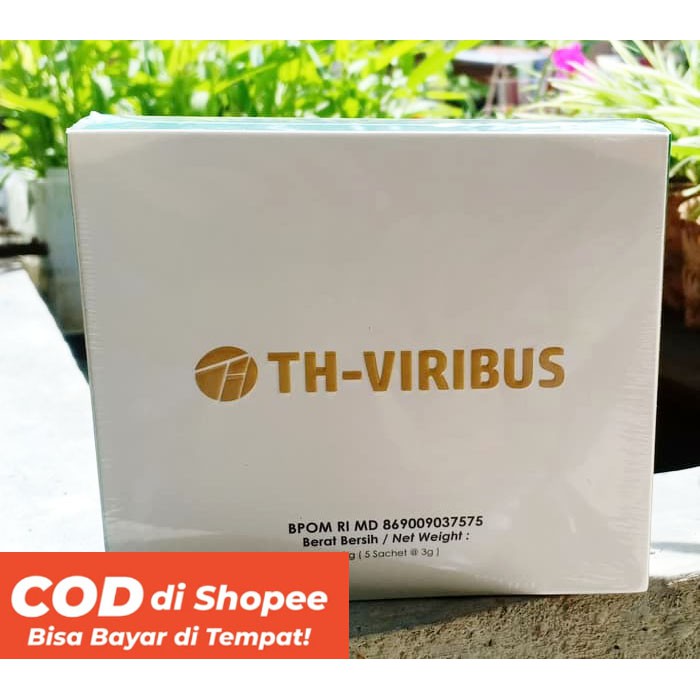 (BISA COD) TH VIRIBUS ORIGINAL -  TH-VIRIBUS 1 Box Isi 5 Sachet