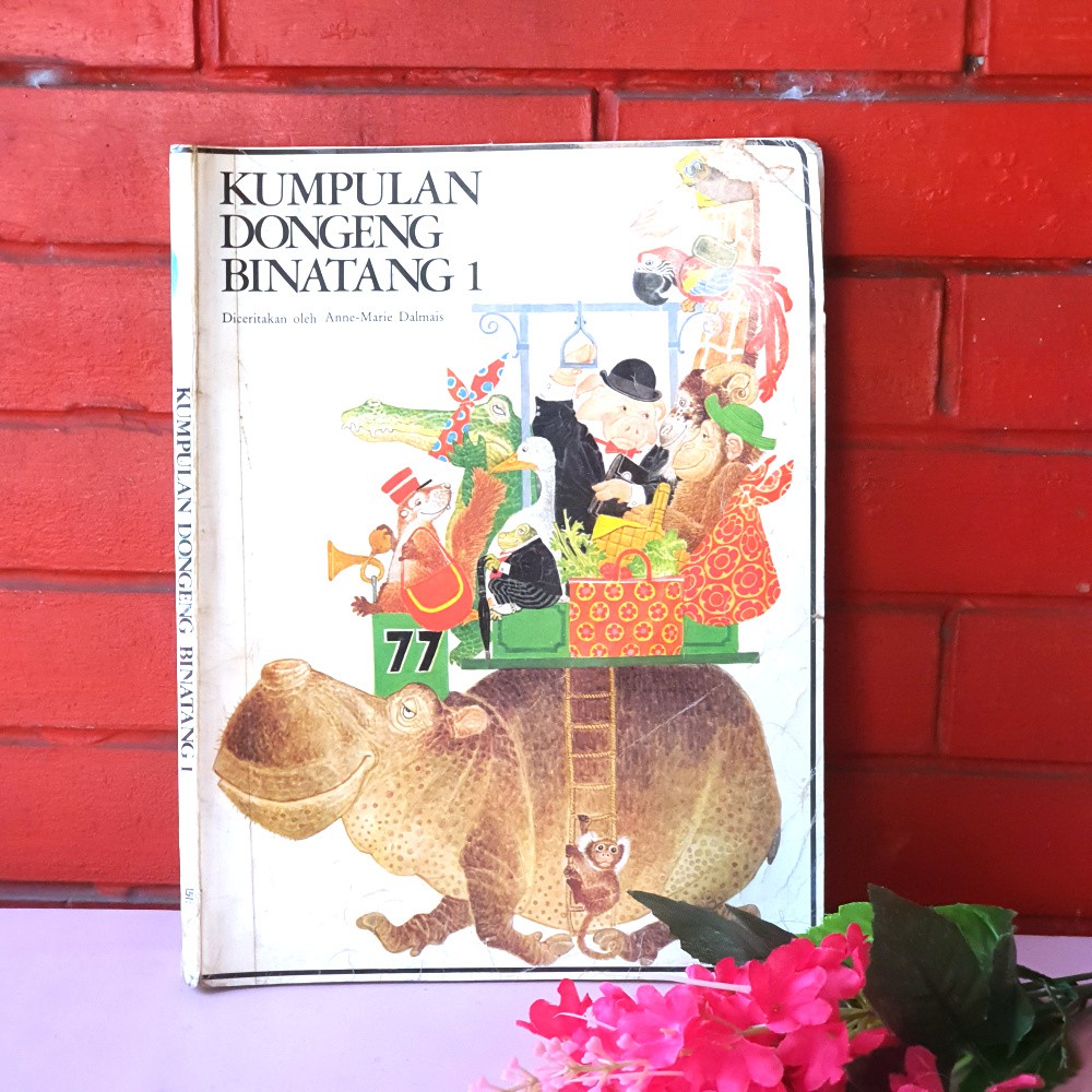 Kumpulan Dongeng Binatang 1 buku langka