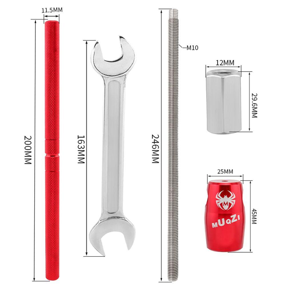 Lanfy Pasang Alat Pelepas Pasang Sepeda Bike Alat Bongkar Pasang Statis Tekan-in Sepeda Jalan Gigi Tetap Bawah Bracket Bearing Instalasi Repair Kit Bracket Bawah Pasang Kit Pelepas