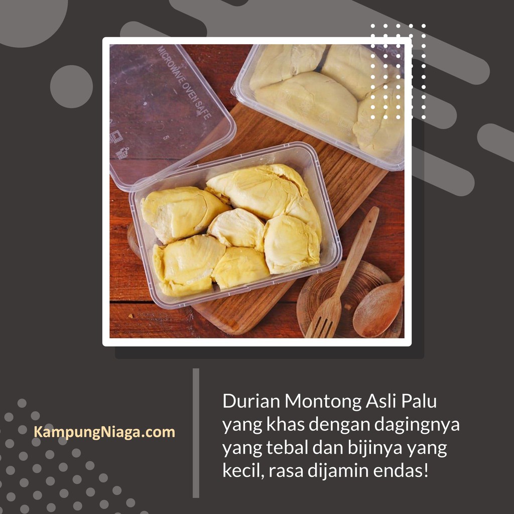 

DURIAN KUPAS MONTONG PALU SULAWESI