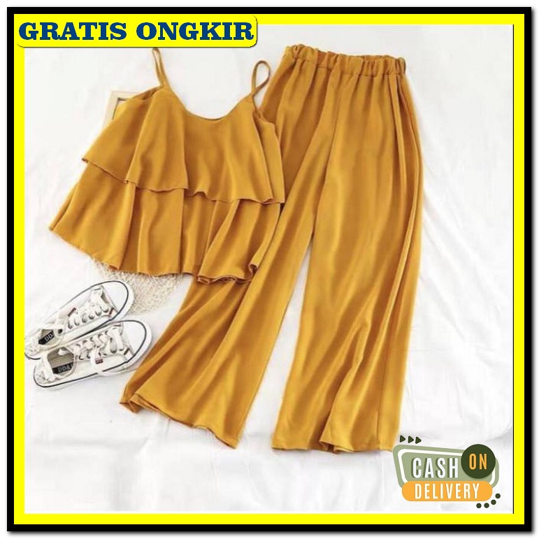 [Cod] Alexa Hoodie Wanita Set Olahraga Korean Style - Outfit 1 Set - S Afi - Ch - Setelan Evelin