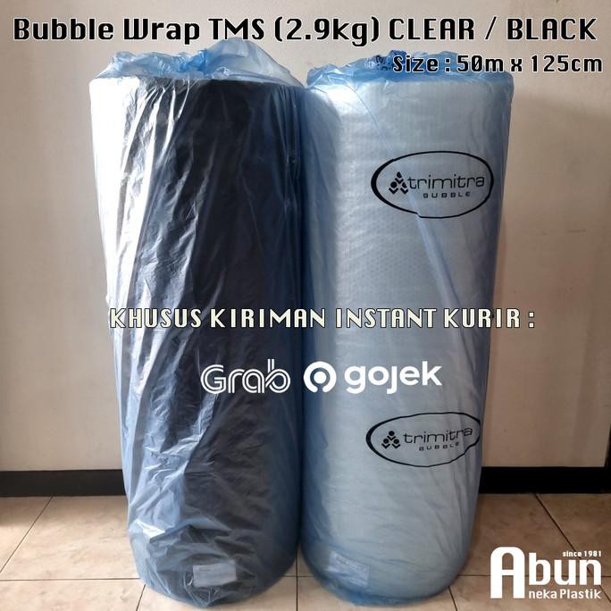 

Bubble Wrap Tms 50M X 1.2M (Khusus Gosend/Grab Instant) - Clear The.Sassy