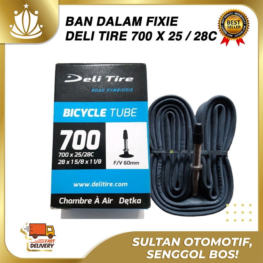 Ban Dalam Sepeda 700 x 25 Deli Tire