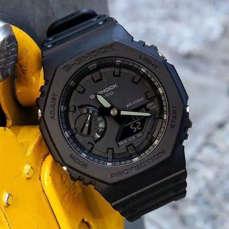 jam tangan g shock  casio carbon core guard ga 2100
