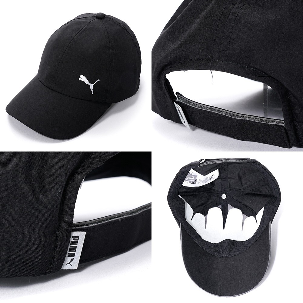 Puma Essentials Running Cap Hitam Black Topi Original Refl