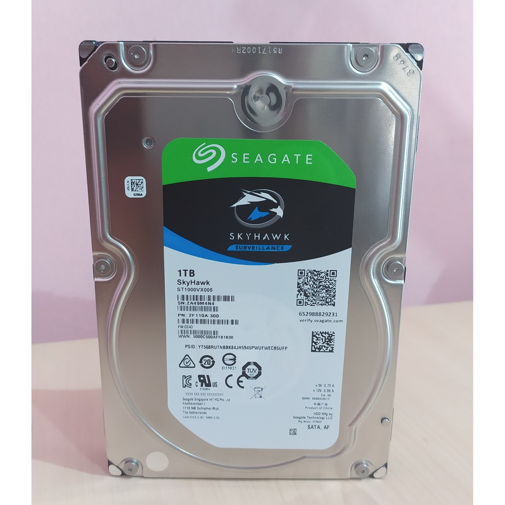 [BARU] HARD DISK SEAGATE SKYHAWK 1TB / 2TB / 4TB HDD 1 TB