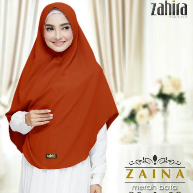 Zaina Khimar Original MERAH BATA