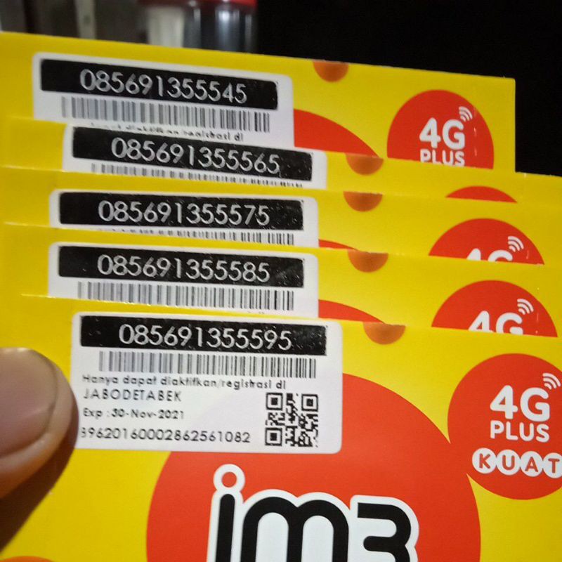 No Cantik Im3 Triple Tengah 5