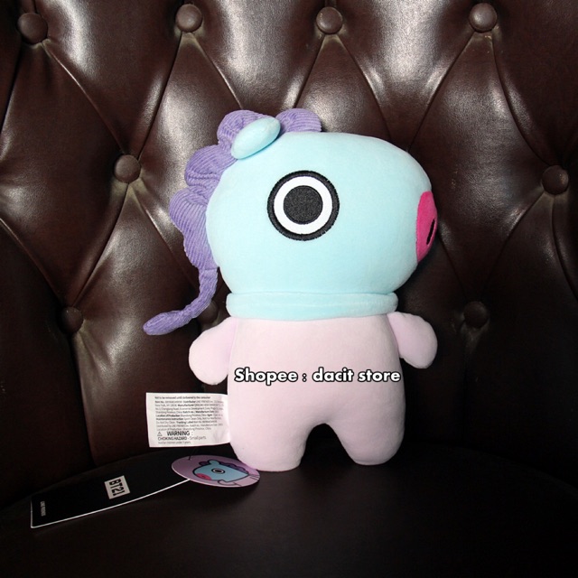 BONEKA BT21 MINI FLAT BODY CUSHION OFFICIAL MANG / Boneka BTS