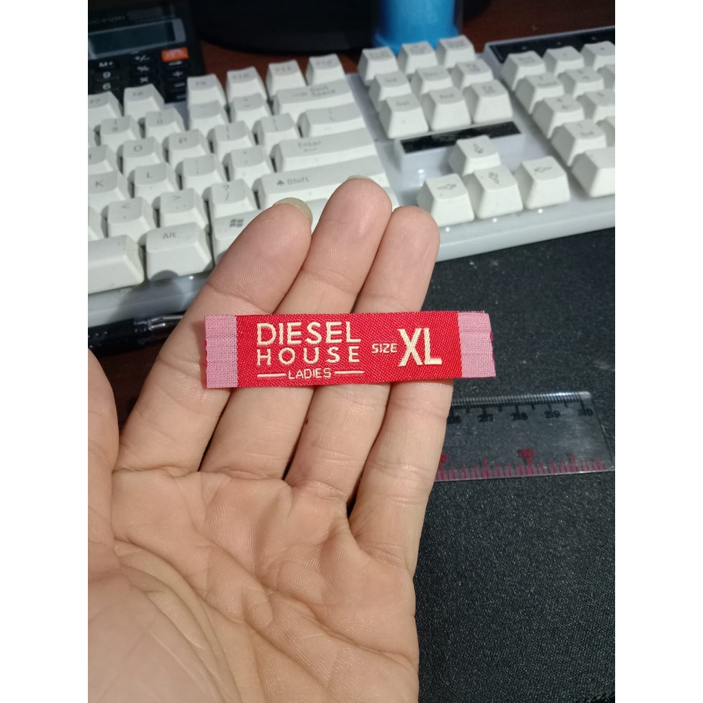 label woven/termurah/terbaik dibandung/sky label