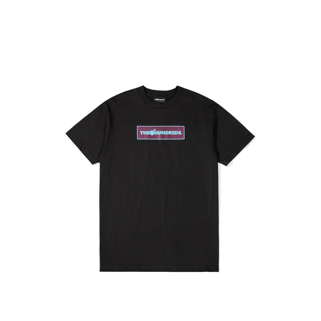 THE HUNDREDS - CORNER T-SHIRT BLACK SIZE L ORIGINAL