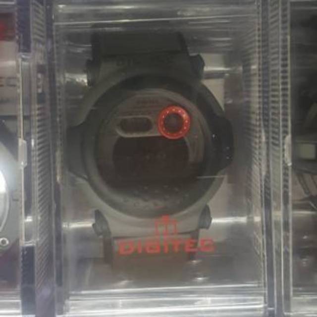 Jam Tangan Sporty Digitec DG-2101T Original Black List Red