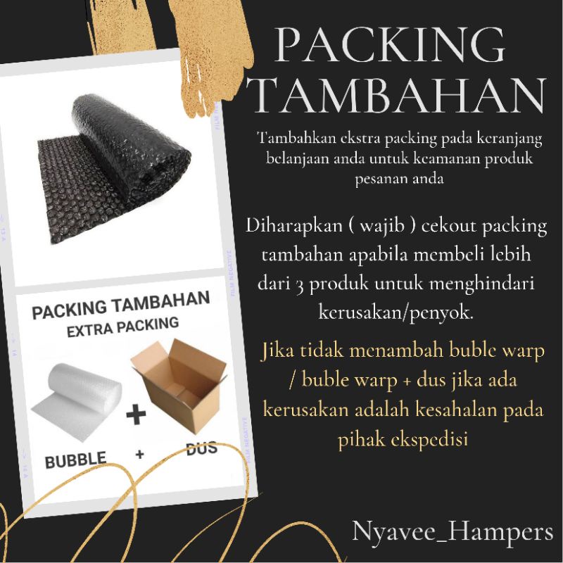 

Packing Tambahan