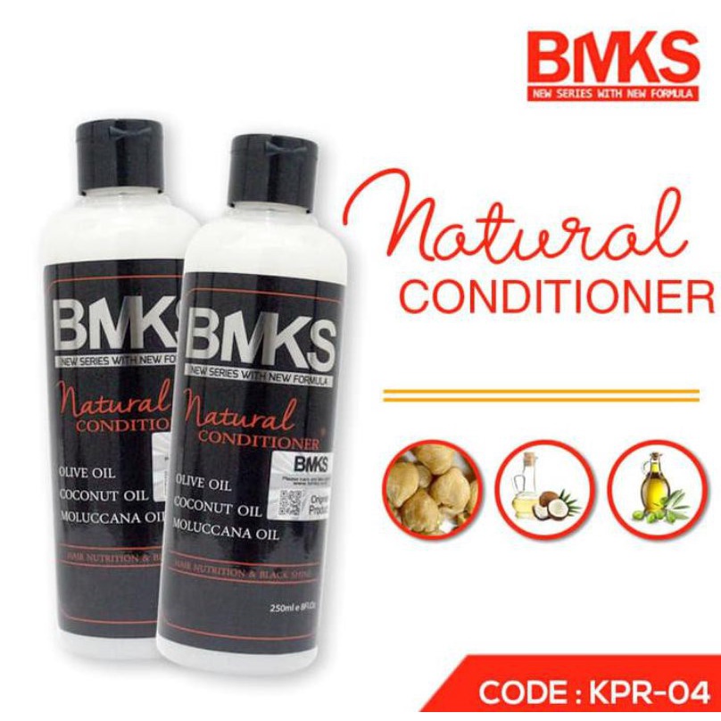 CONDITIONER KEMIRI BMKS BPOM PENUMBUH RAMBUT ANTI BOTAK ORIGINAL