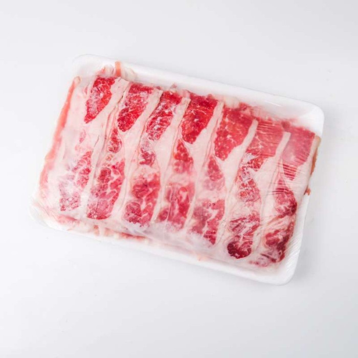 

Daging Slice Tipis AUS Special / AUS Sliced Beef MIX No Komplain 500 Gr