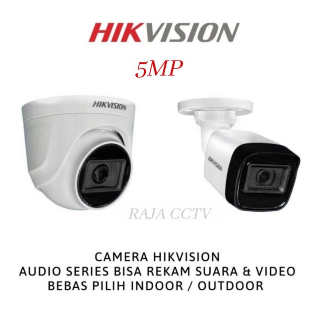 CAMERA CCTV HIKVISION 5MP INDOOR ATAU OUTDOOR TURBO HD