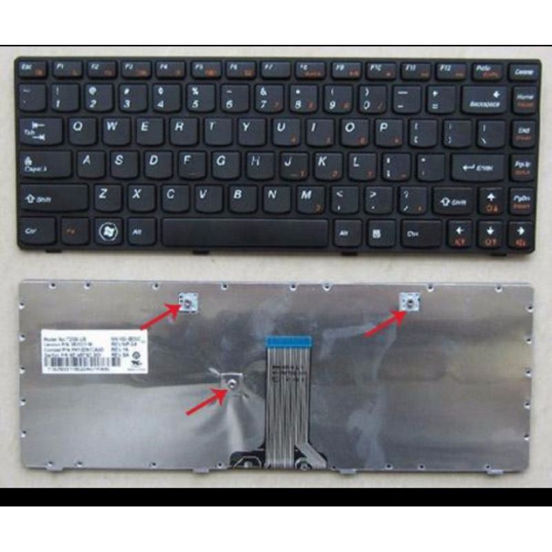 ORI Keyboard Laptop Lenovo G480 G480A G485 G485A G485G Z380 Z480 Z485