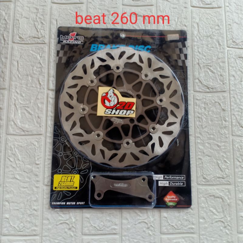 piringan cakram disk disc depan 260 mm moto 1 beat Scoopy vario