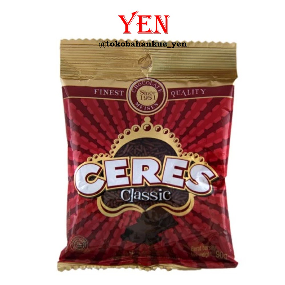 

Ceres Mesis Hagelslag Cokelat 80gr 225gr