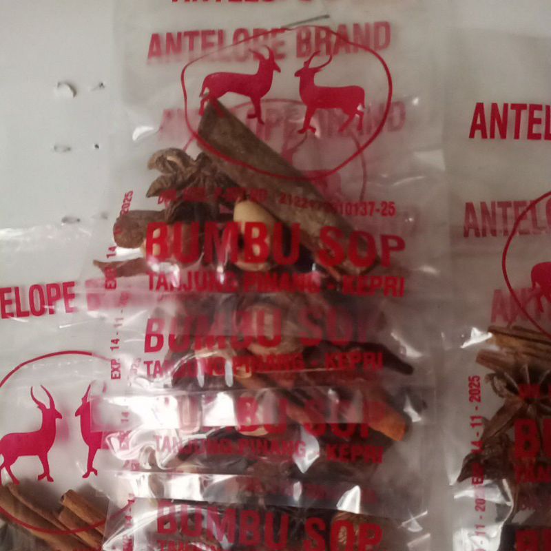 

Bumbu Sop Kasar Merk Antelope | Bumbu Masakan Sop Kuah | Rempah Masakan