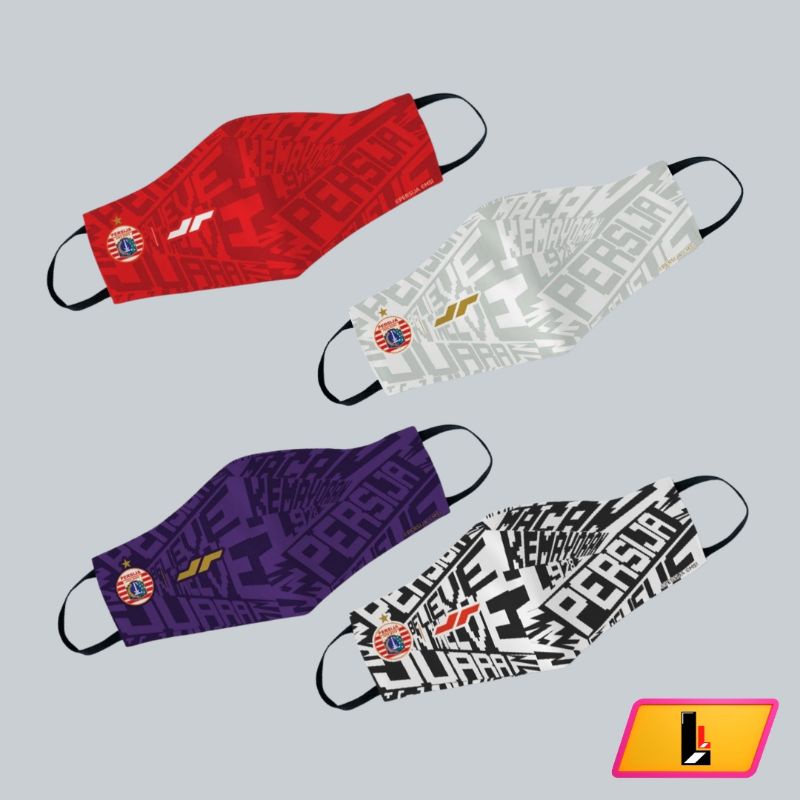 Apparel Juara - Masker Original Persija Time To Win