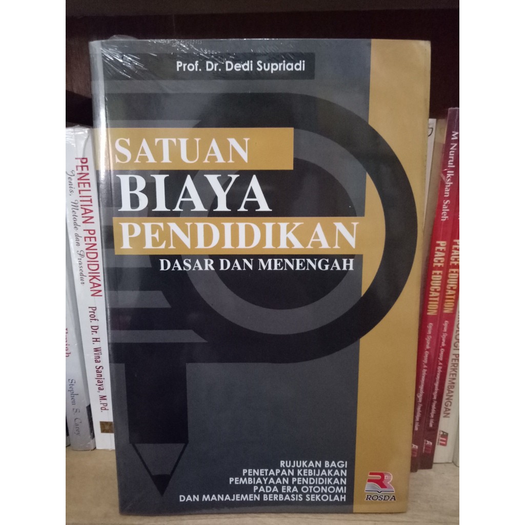 Original Satuan Biaya Pendidikan - Dedi Supriadi