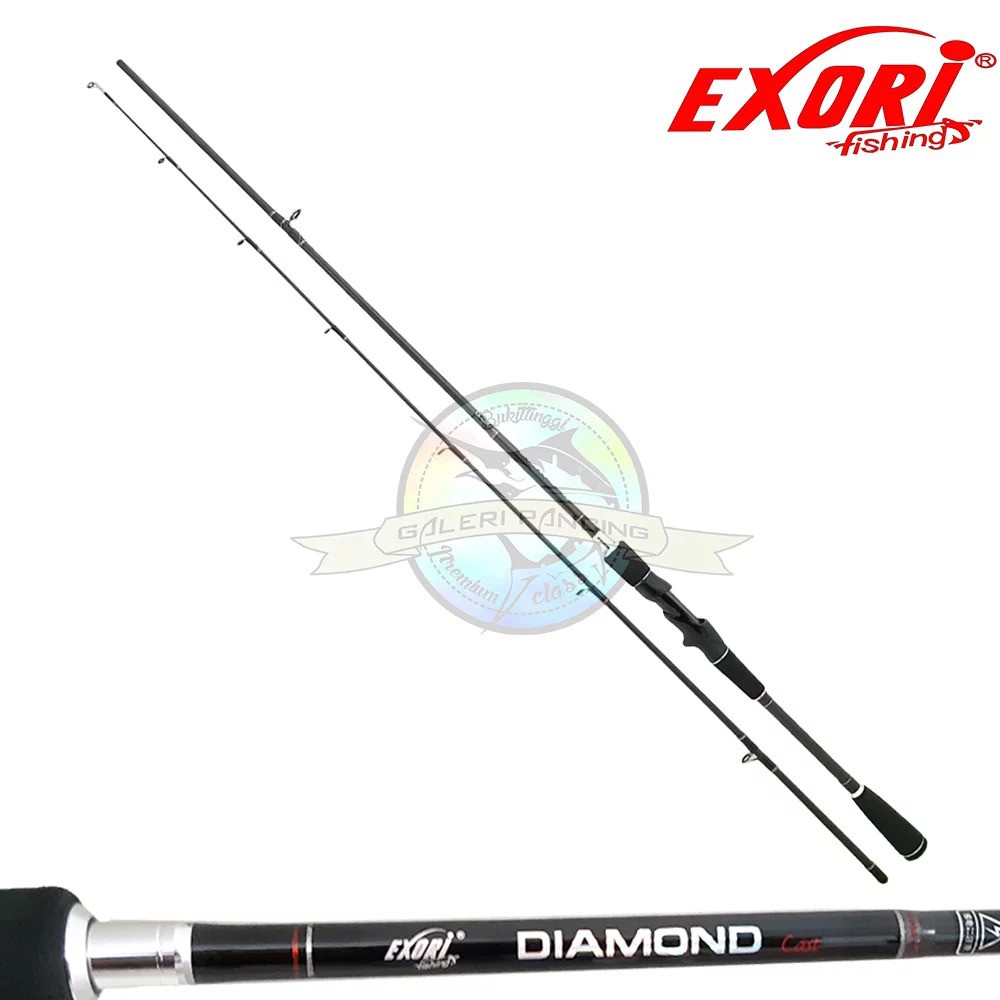 Joran Pancing BC Baitcasting Exori Diamond Cast 662MH - 198cm - Fuji Ring 8-17lb