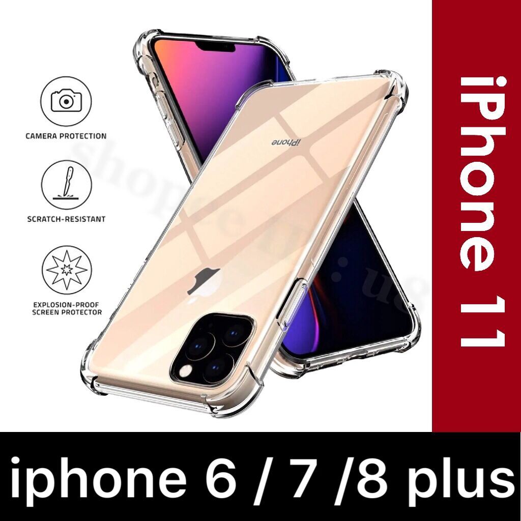 Light Series untuk iPhone 11 Pro Max XS XR XS MAX Casing Case Belakang Bahan TPU Transparant