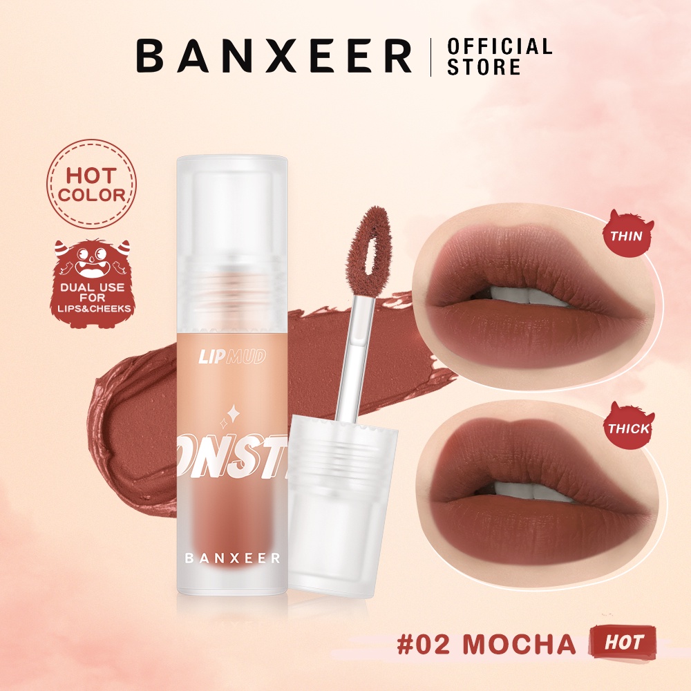 BANXEER Creamy glutinous monster lip Mud