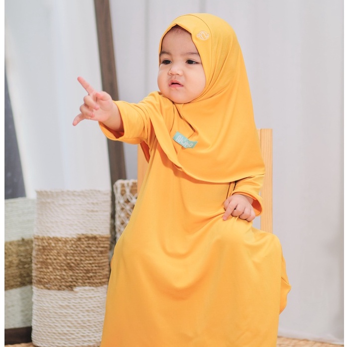 HONEYBLOSSOM gamis anak bayi lucu / gamis bayi perempuan polos nuha