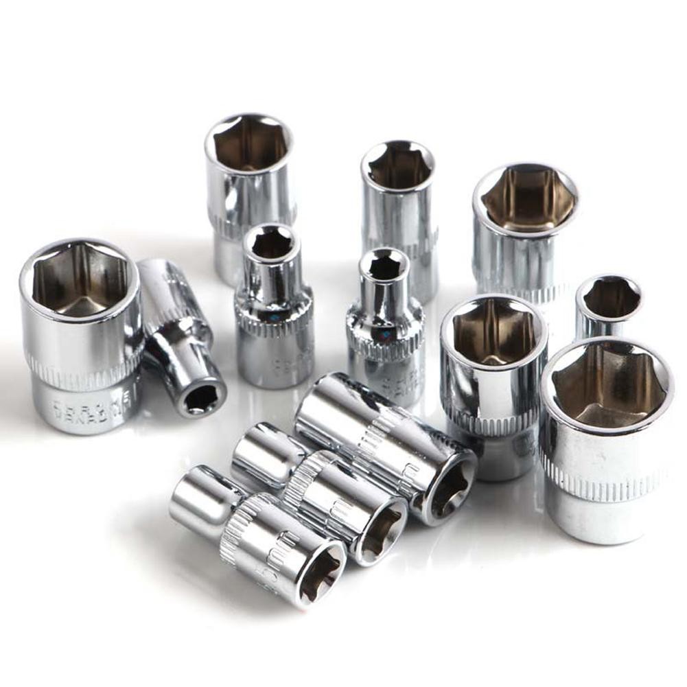 YGRETTE - Alat Reparasi sepeda socket wrench Kunci sok 46 in 1 46pcs kunci pas Bike Repair Tools