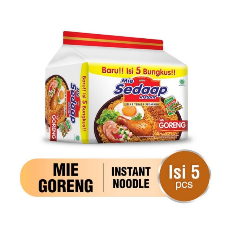 

MIE SEDAP GORENG isi 5pcs/Pack