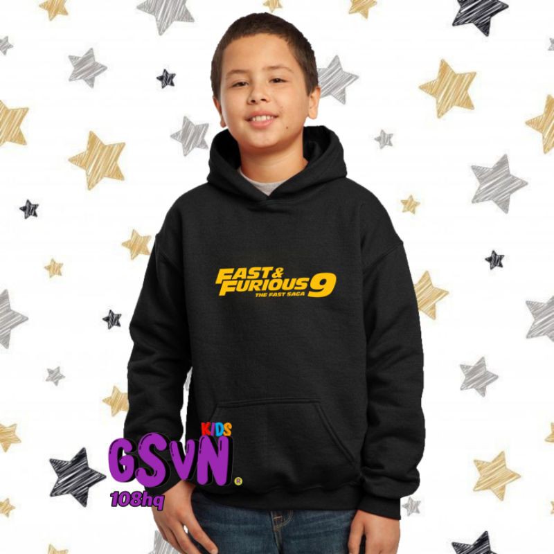 Jaket Anak - Hoodie Fast and Furious 9 Logo - Article 293