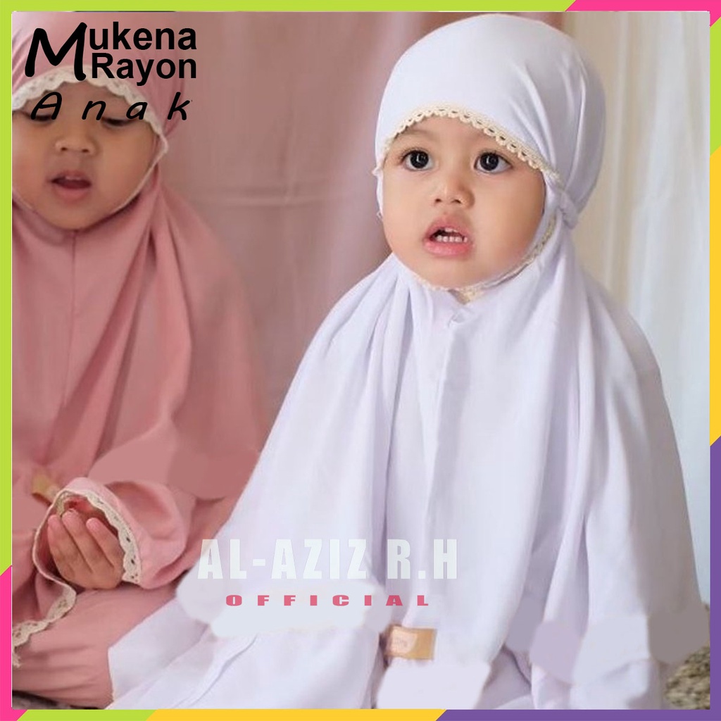 Mukena Anak Bayi 1 Tahun Rayon Premium Bahan Adem