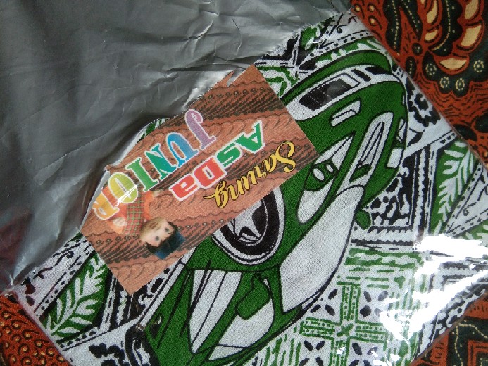 Sarung Nu Anak Original~sarung Batik Anak Gambar Mobil Tamia